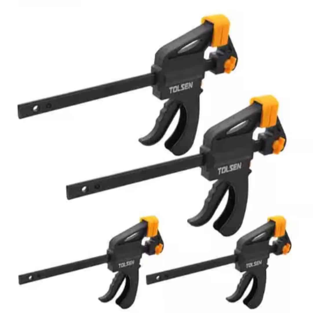 Quick Ratchet Bar Clamp Set 4 pc