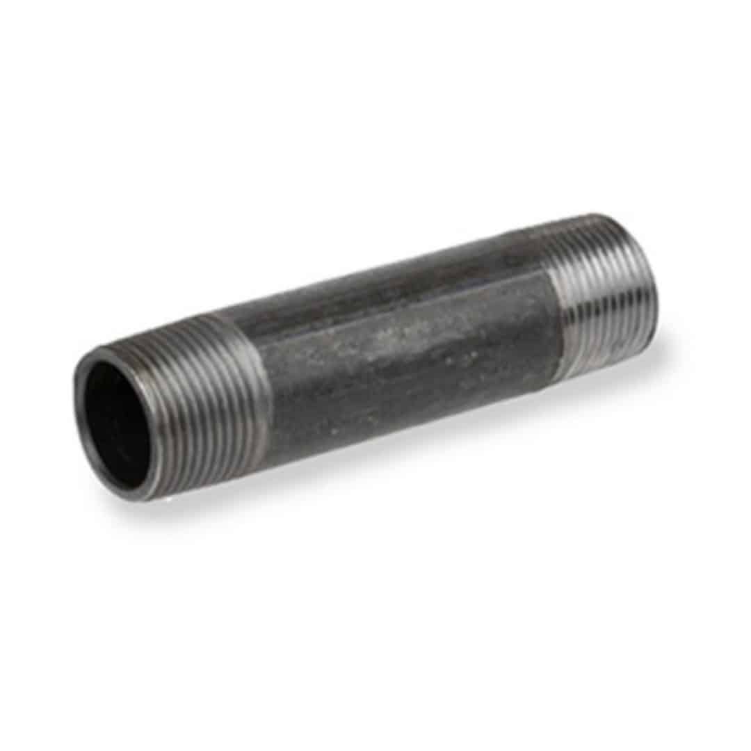 Nipple - Black Iron - Sch 40 - 150 psi