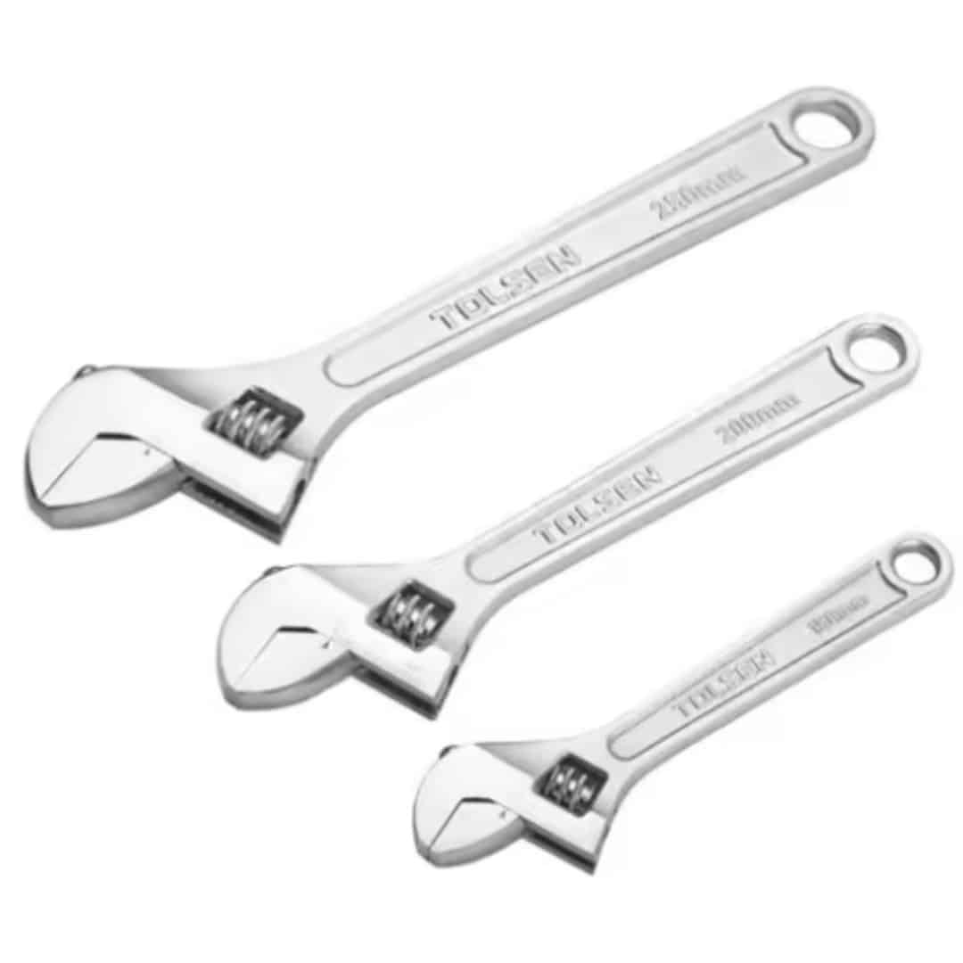 Adjustable Wrench Set 3pc