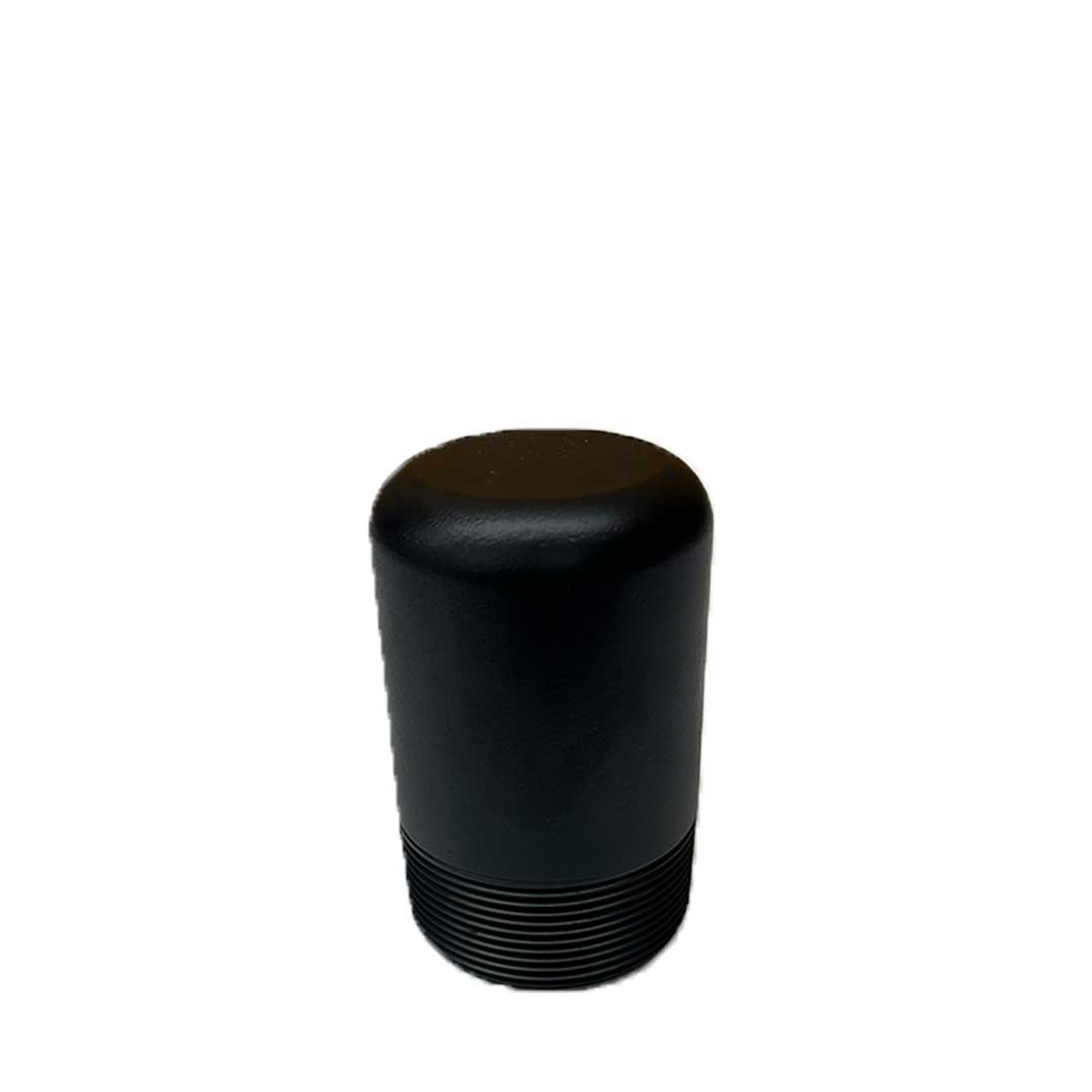 Bull Plug - Steel - Coated - Extra Heavy - 3,000 psi