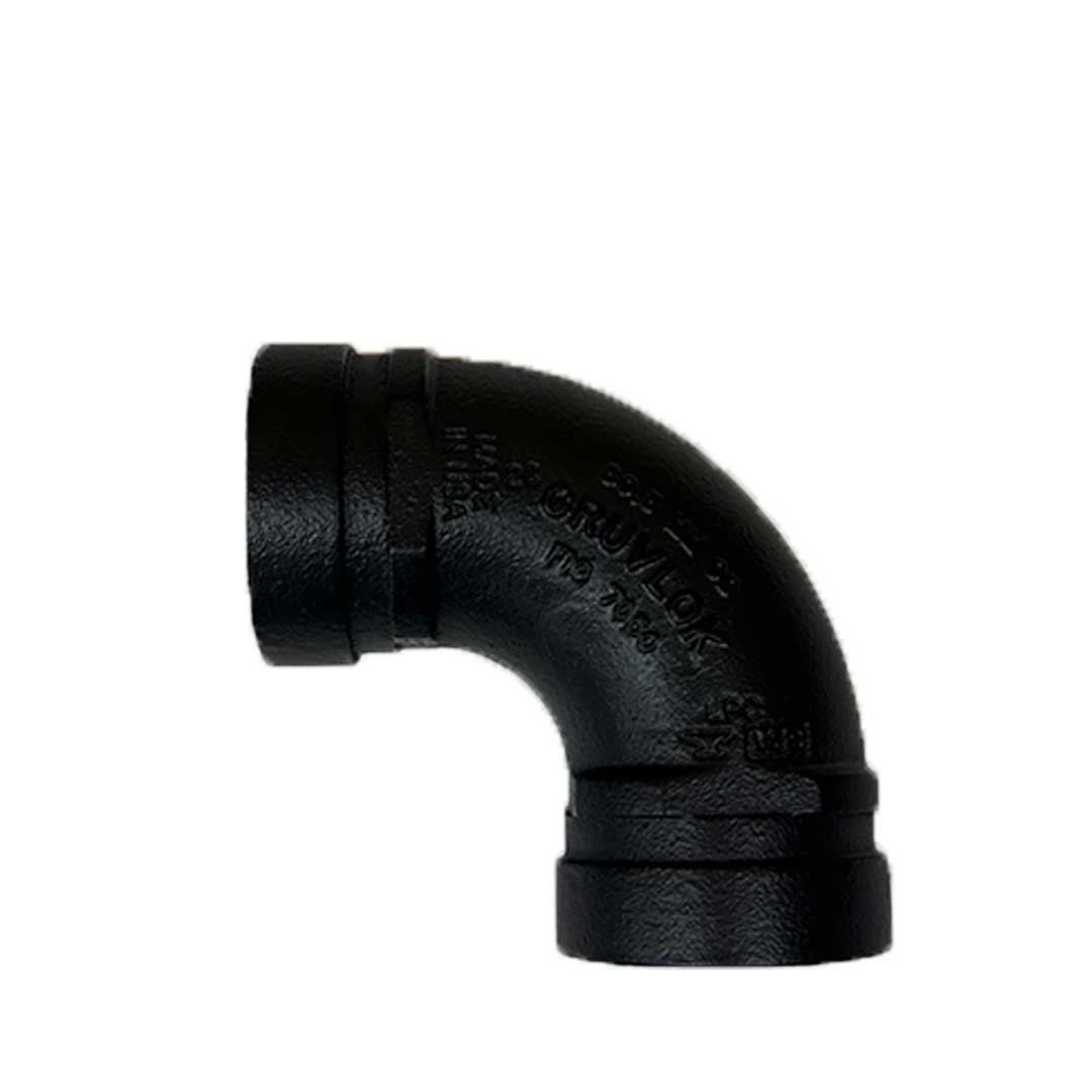 Ell 90 - Ductile Iron - Coated - Grooved - Standard - 1000 psi