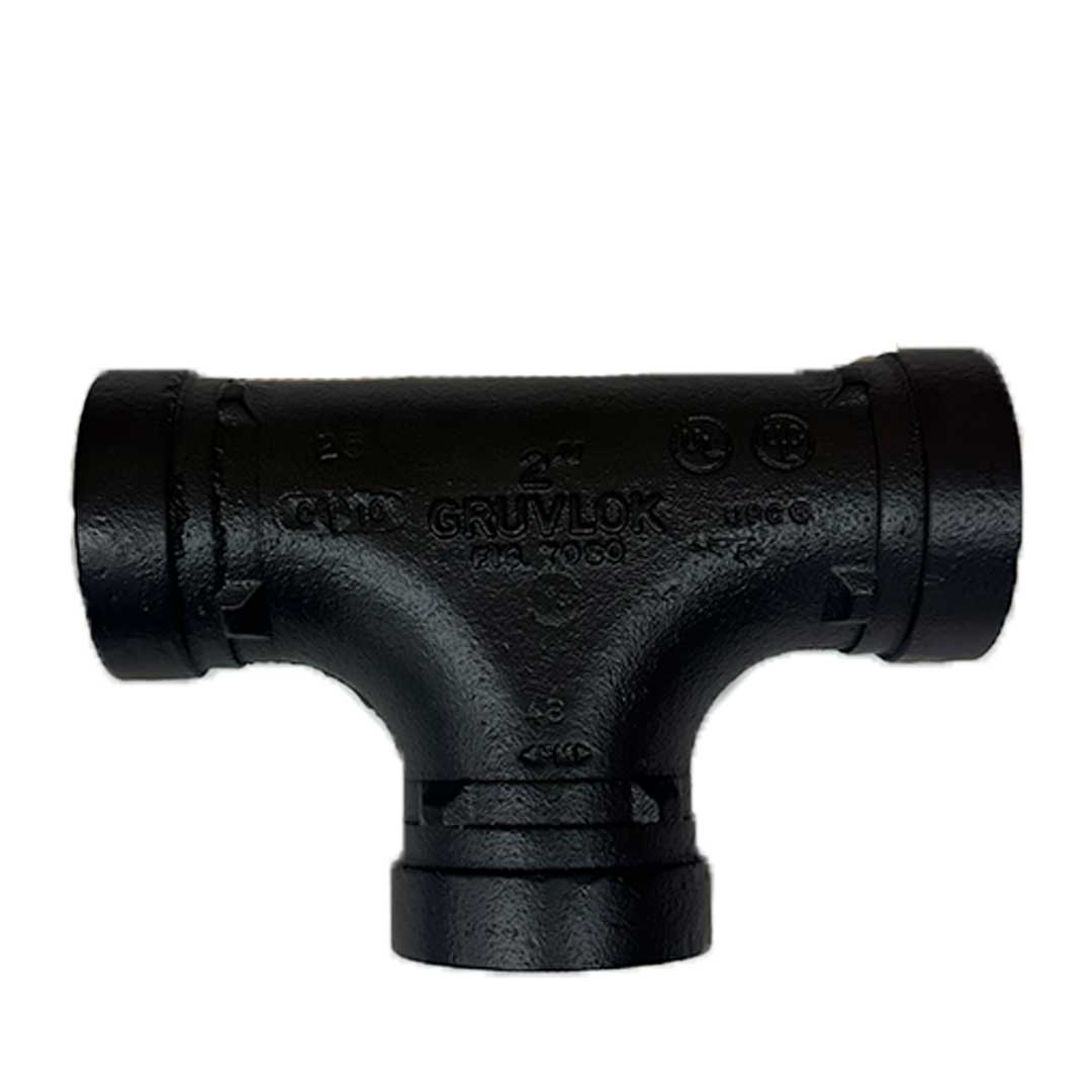 Tee - Ductile Iron - Coated - Grooved - Standard - 1000 psi