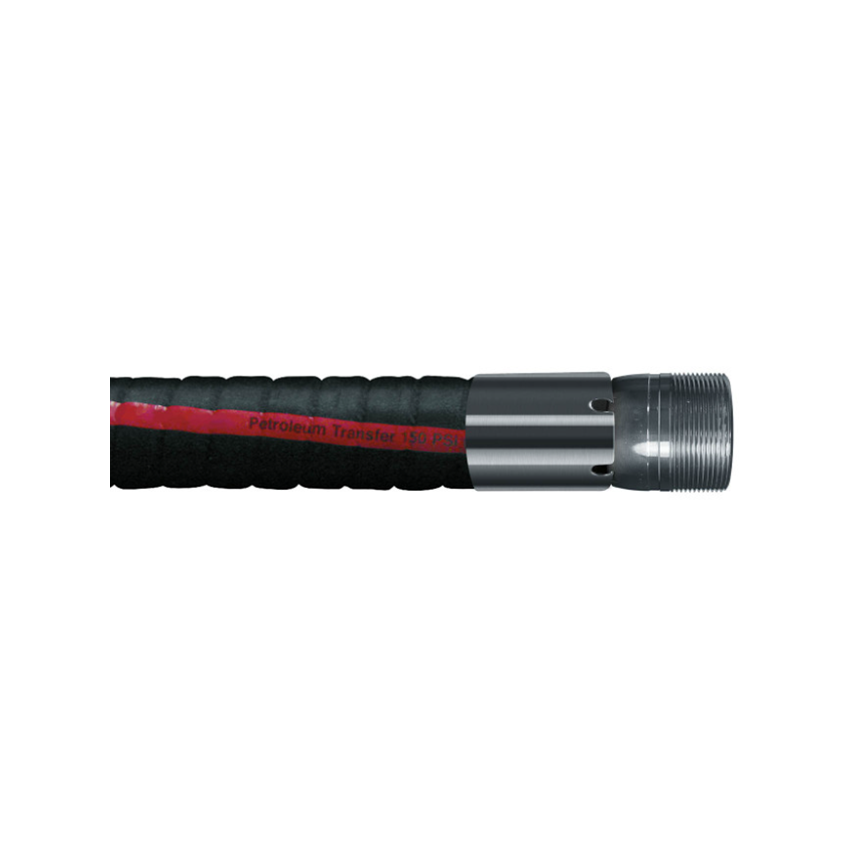 Hose - Suction - 150 psi - Steel Ends - 2"
