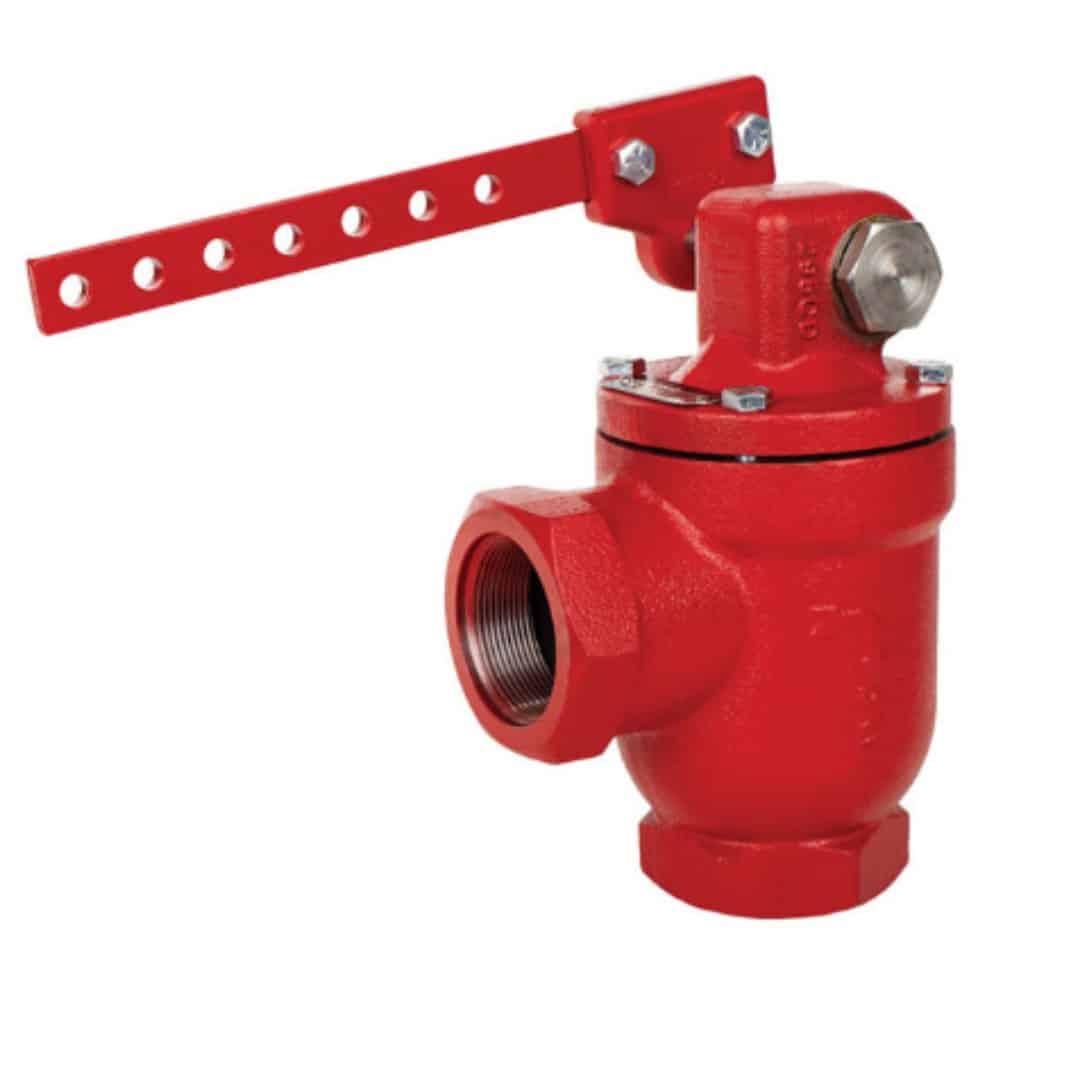 Dump Valve - Lever Operated - Angle