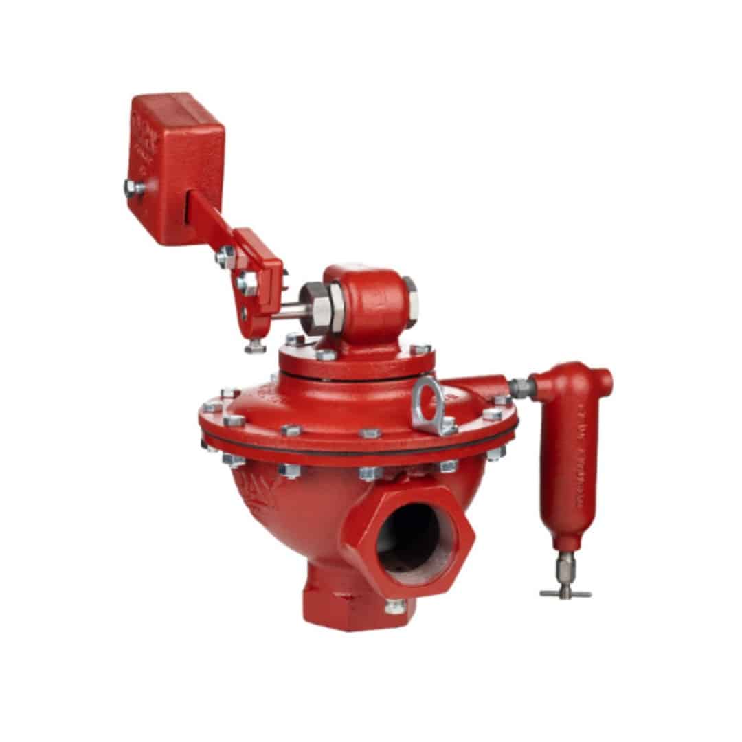 Dump Valve - Weight Operated - Angle - 125 psi