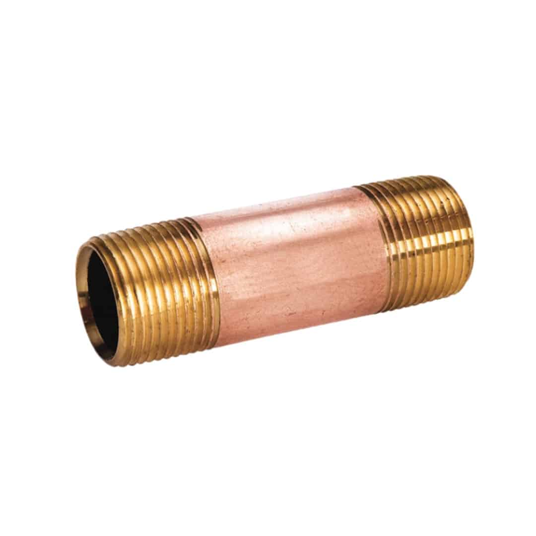 Nipple - Brass - Sch 40