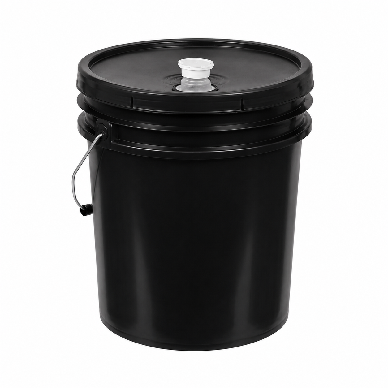 Bucket With Spout Lid