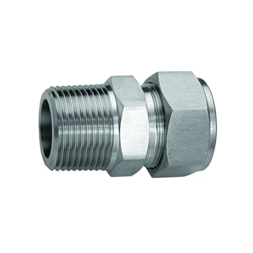 Connector - Straight - Stainless - 600 psi