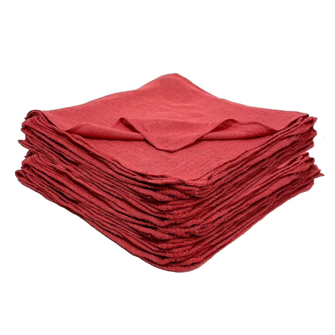 Red Shop Towels
