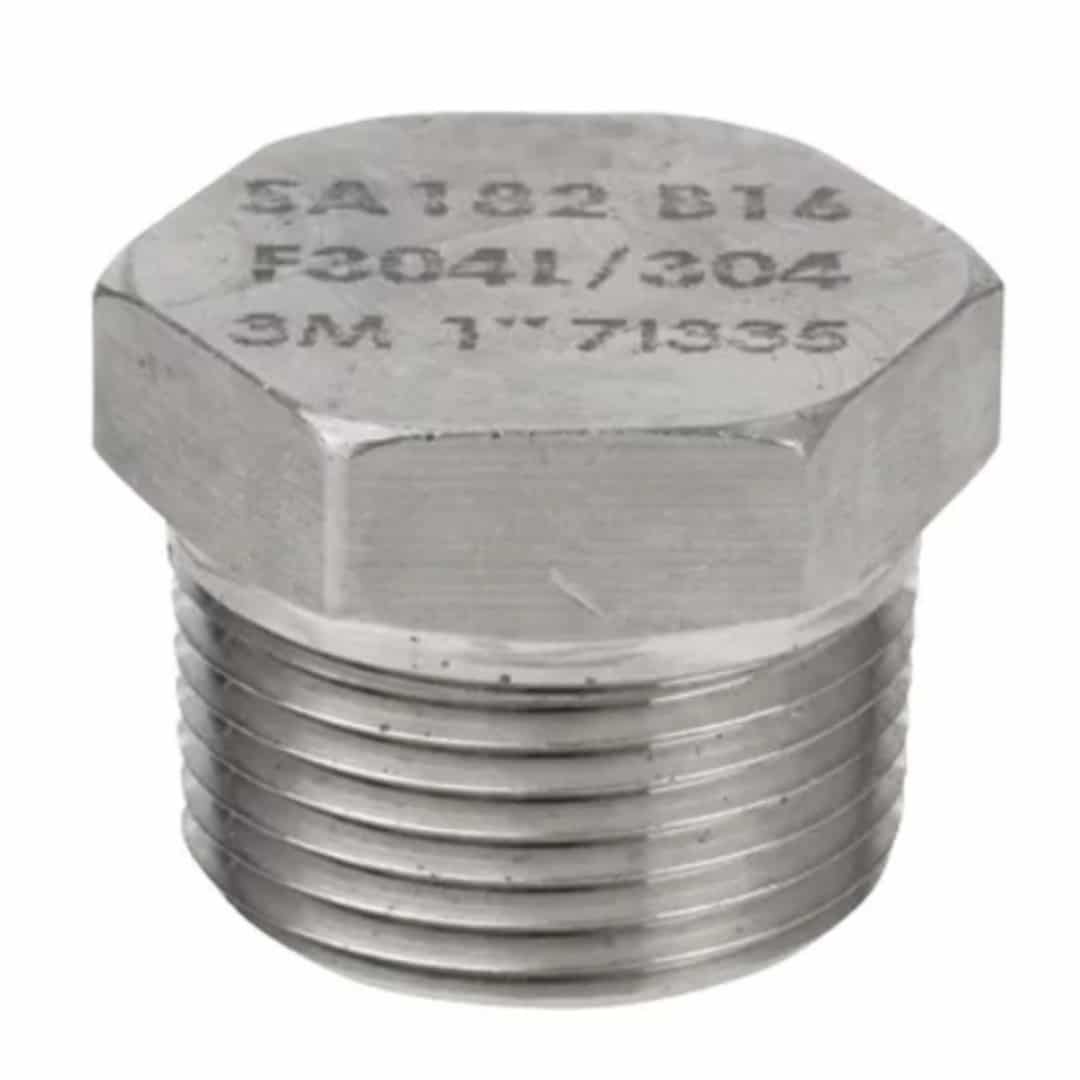 Hex Plug - Stainless - 316ss - 3,000 psi