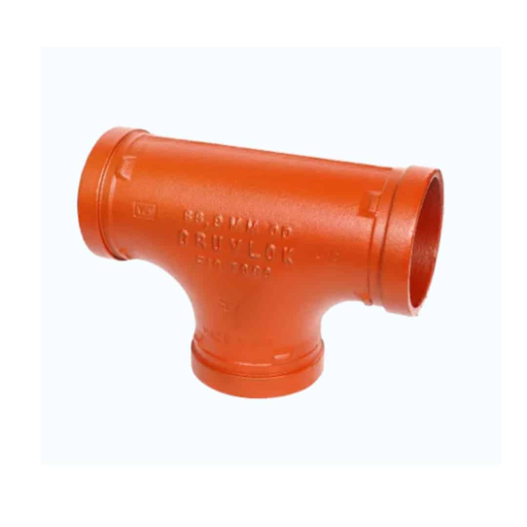 Tee - Ductile Iron - Grooved - 1000 psi